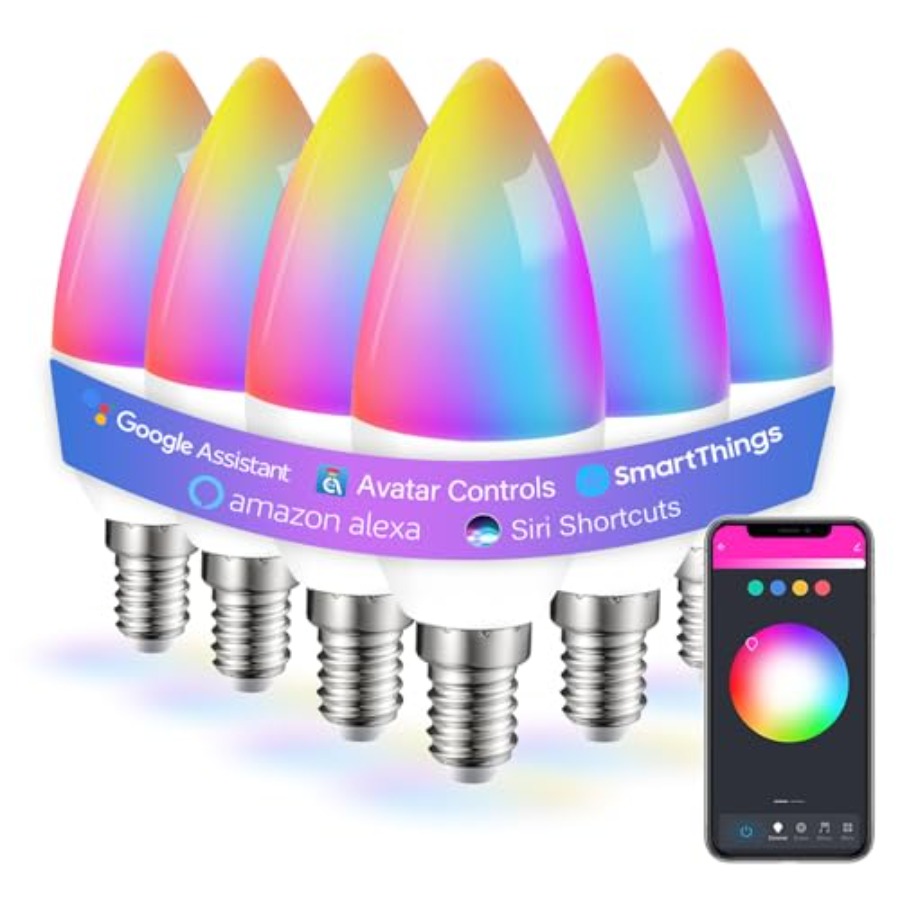 Smart Ceiling Fan Alexa Wifi - 스마트 전구, Alexa WiFi 캔들라브라 스마트