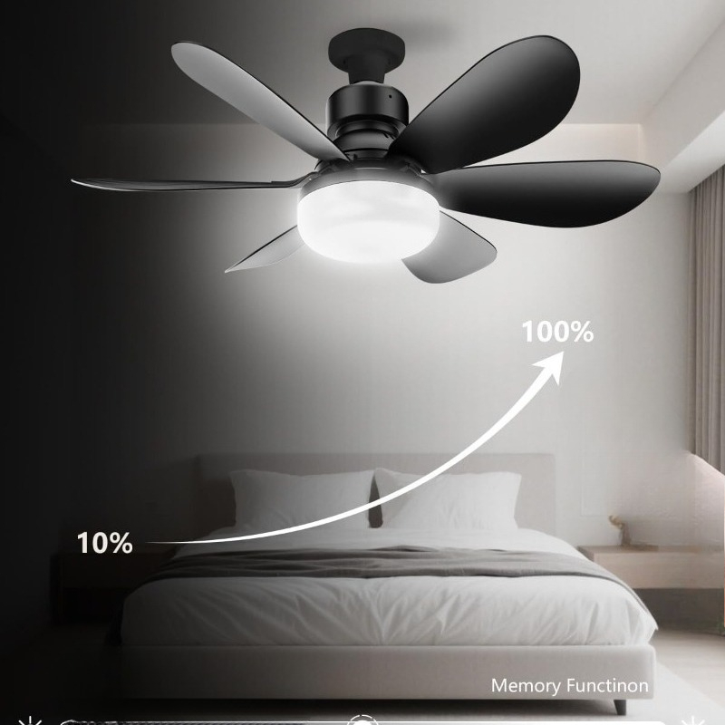 Ceiling Fan With Remote Control Reversible - 30W 천장 선풍기 조명 E27(리모컨 LED