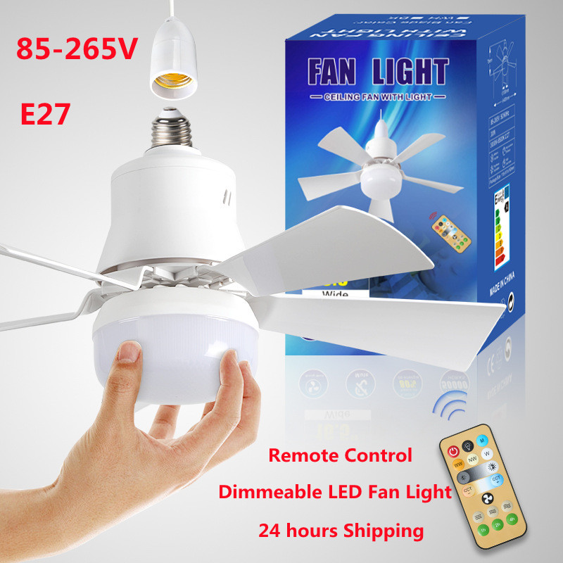 Ceiling Fan Led 3 Blade Modern - 가정용 led 팬 라이트 3 가지