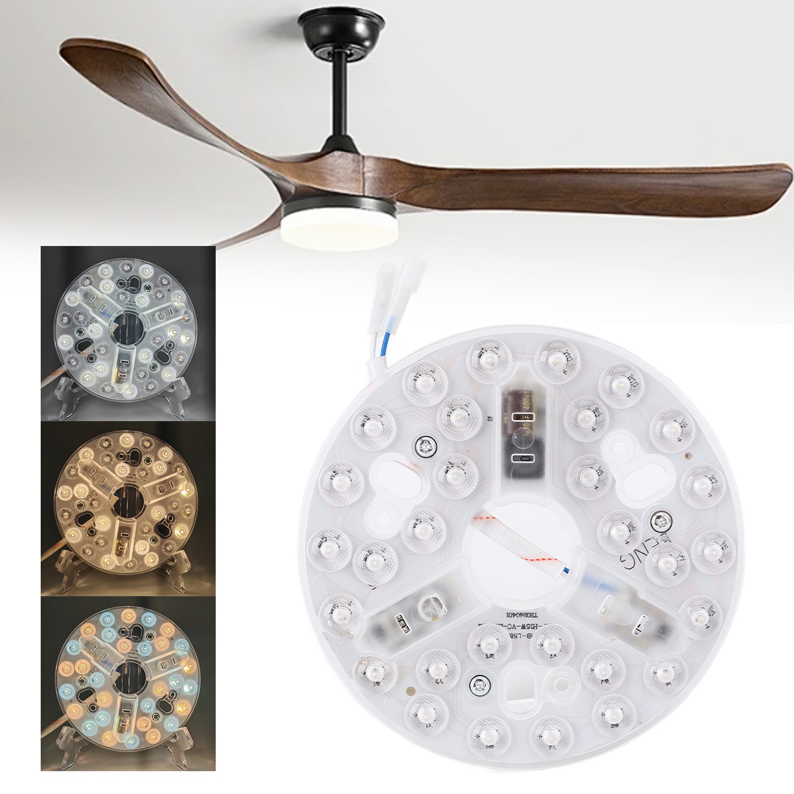 Ceiling Fan Light Kit Replacement - LED 천장 선풍기 광원 키트 5.3인치