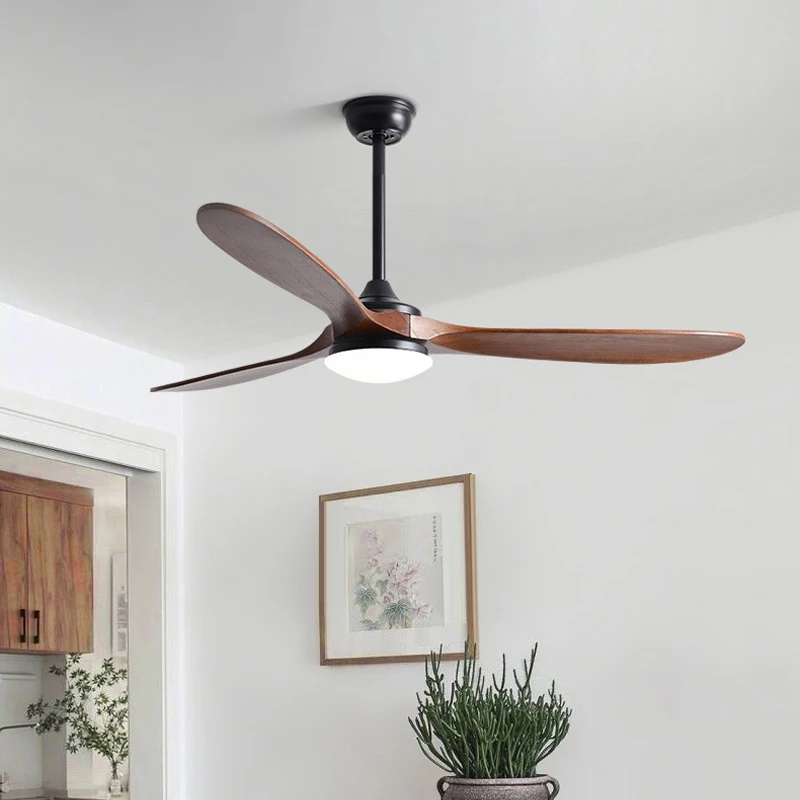 Ceiling Fan Dc Motor 52 Inch - 42, 52, 60인치, 3개의 나무 날개,