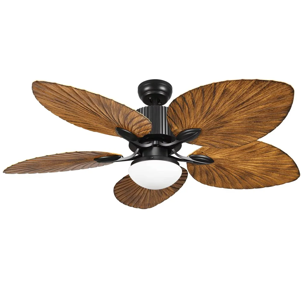Ceiling Fan Dc Motor 52 Inch - 52인치 트로피컬 스타일 천장 선풍기, 양방향