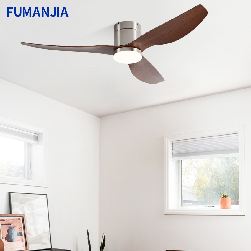 Ceiling Fan Dc Motor 52 Inch - 푸만지아 45/52인치 천장 선풍기 (조명 포함),