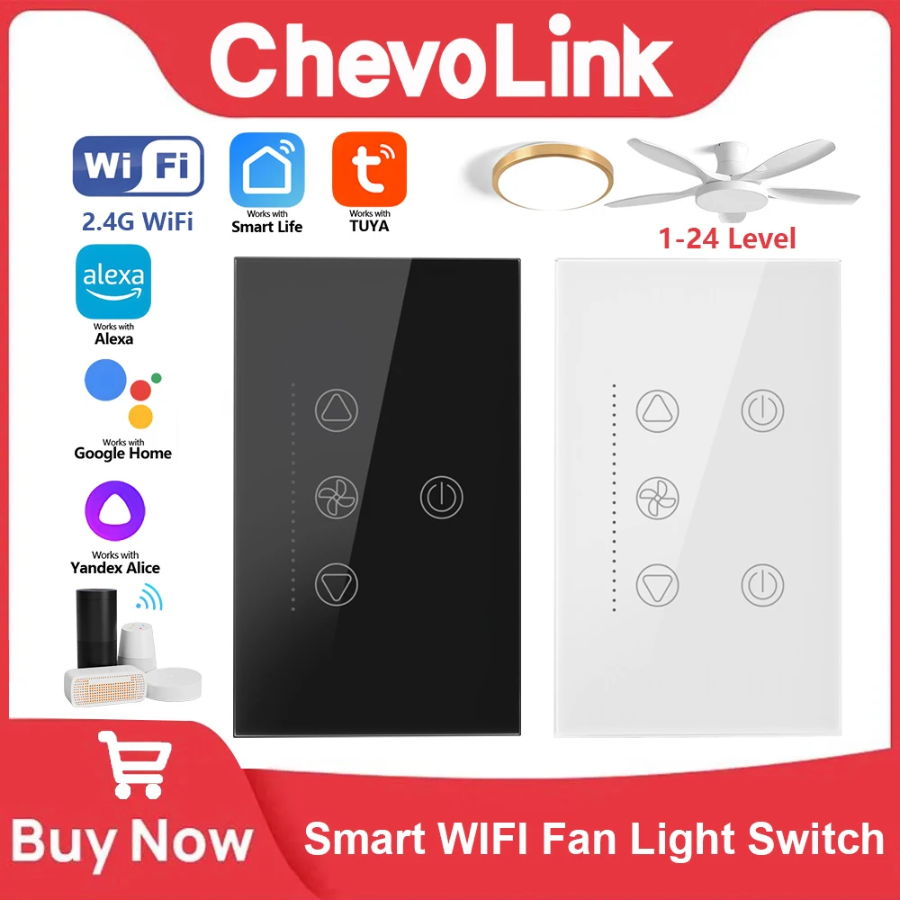 Smart Ceiling Fan Alexa Wifi - 투야 와이파이 블루투스 스마트 팬 라이트