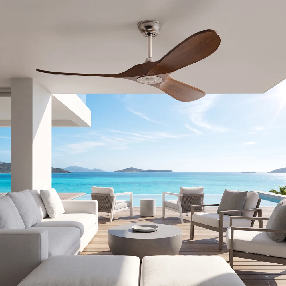Ceiling Fan Led 3 Blade Modern - 36~60인치, 3개의 날개가 있는 천장 선풍기,