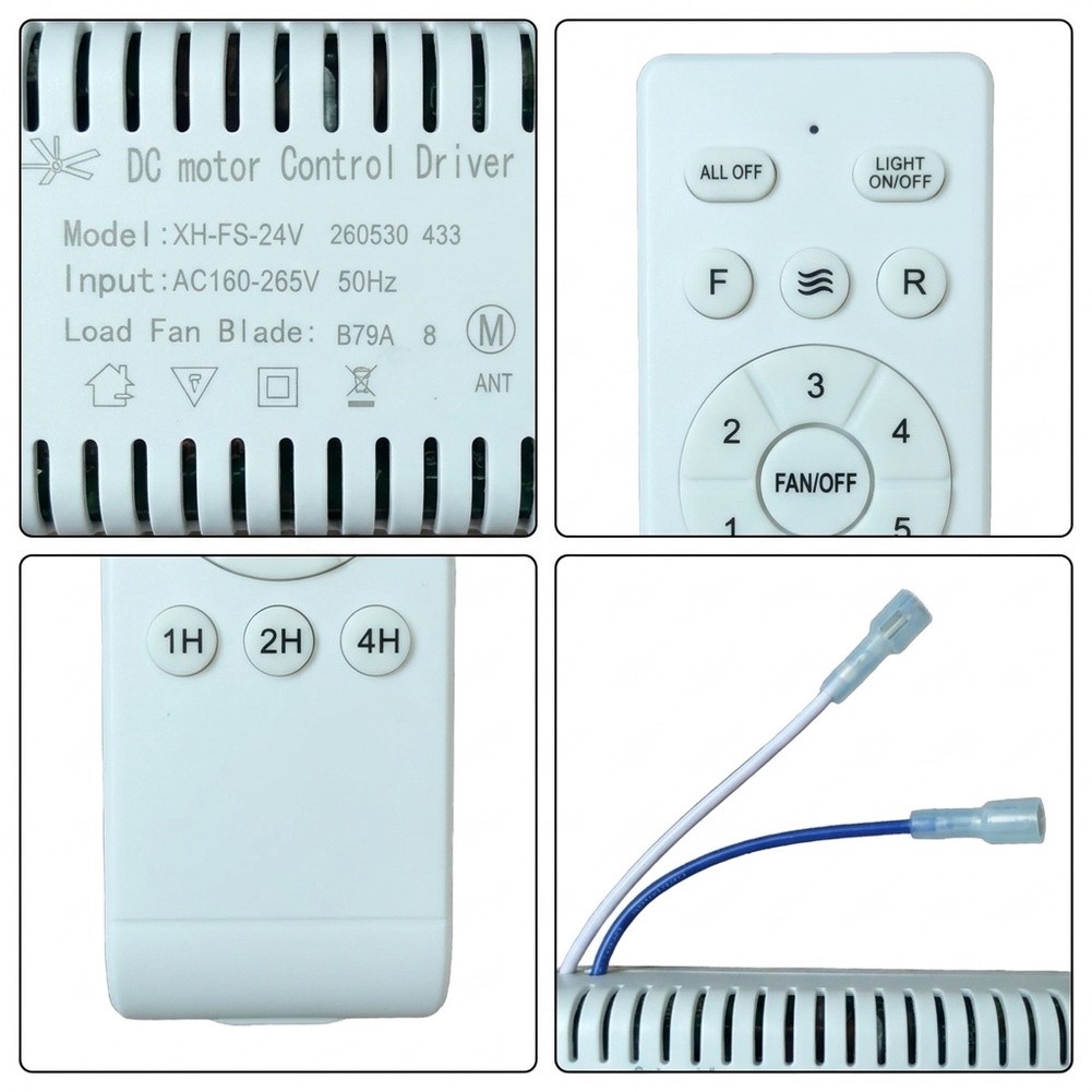 DC24V 6단계 속도 조절이 가능한 천장 선풍기용 리 - Ceiling Fan Light Kit Replacement 리뷰 및 가격