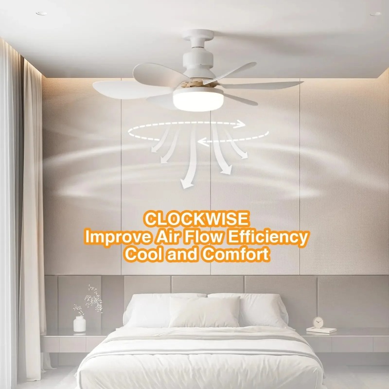30W 천장 선풍기 조명 E27(리모컨 LED 조광 기 - Ceiling Fan With Remote Control Reversible 리뷰 및 가격
