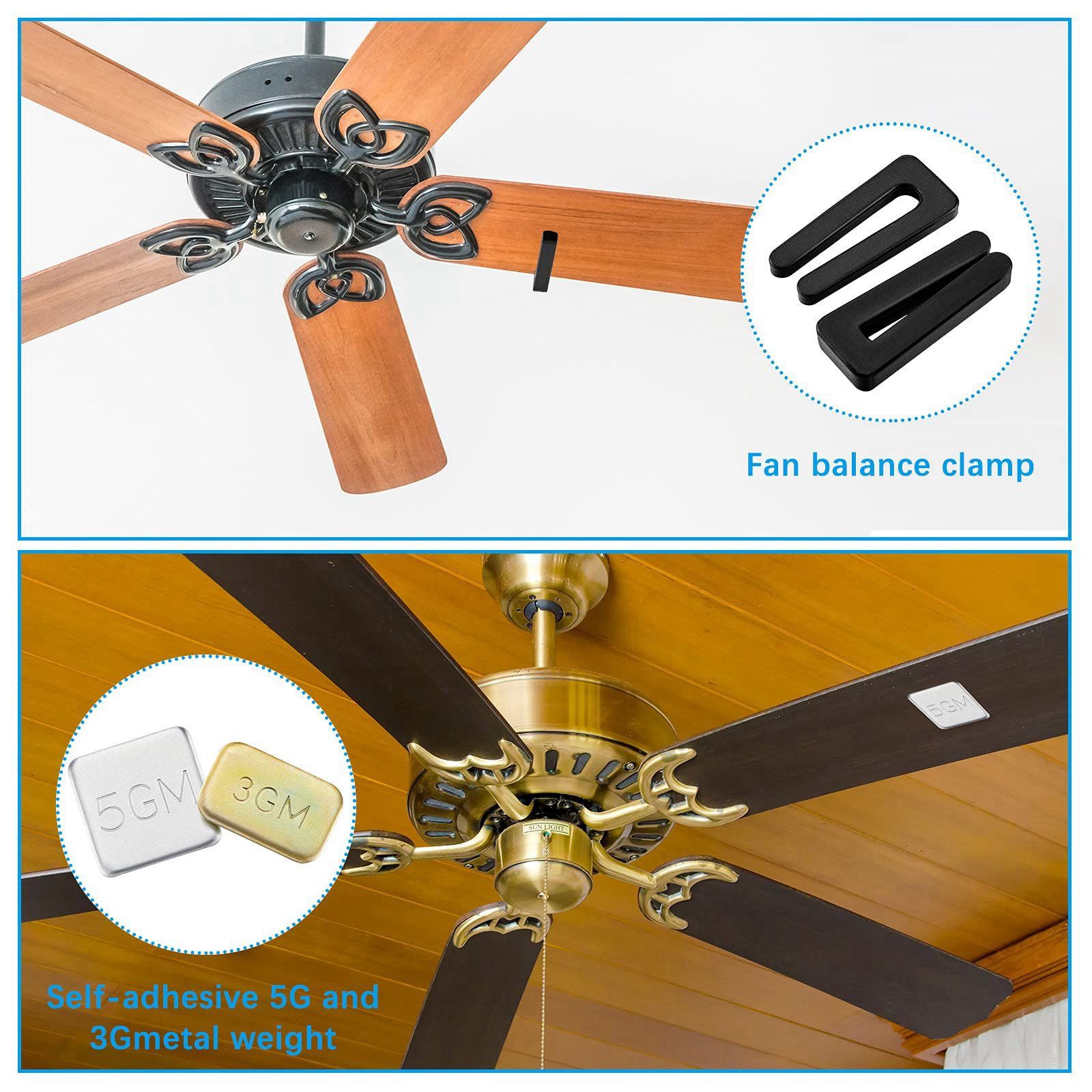 고품질 천장 선풍기 블레이드 밸런싱 키트 6세트, 자체 - Ceiling Fan Blade Balancing Kit 리뷰 및 가격
