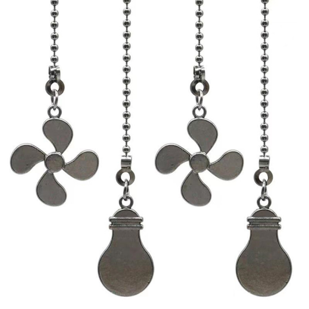 현대식 네잎 팬 조명 풀 체인 연장 금속 펜던트 액세서 - Ceiling Fan Pull Chain Switch 리뷰 및 가격