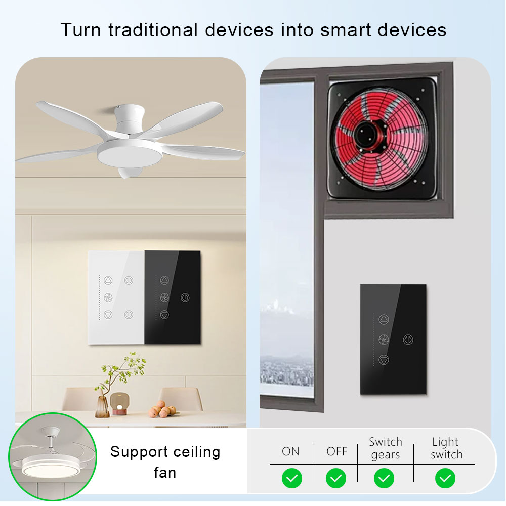 2IN1 스마트 WiFi+BLE 천장 선풍기 조명 스위 - Smart Ceiling Fan Alexa Wifi 리뷰 및 가격