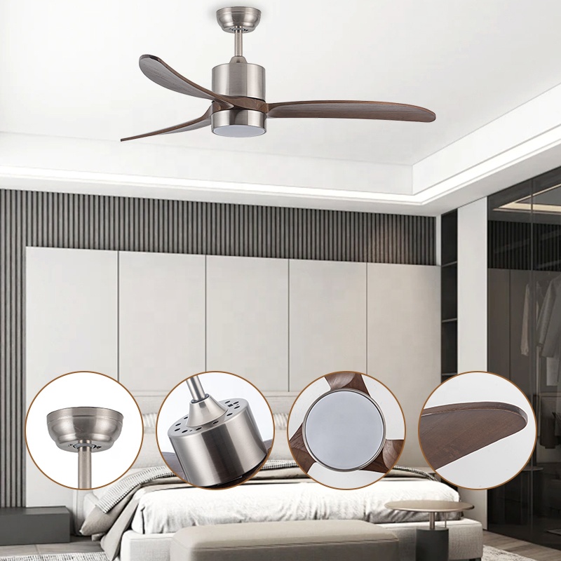 현대식 52인치 3개의 원목 날개 DC 모터 천장 선풍 - Ceiling Fan Dc Motor 52 Inch 리뷰 및 가격
