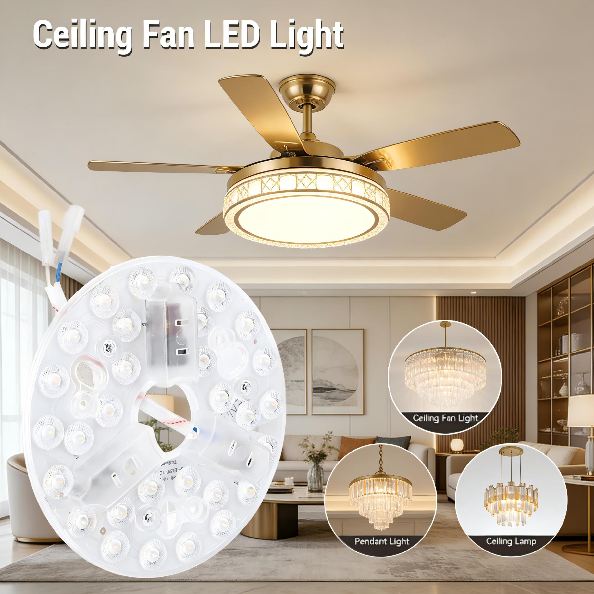 LED 천장 선풍기 광원 키트 5.3인치 15W 3CC - Ceiling Fan Light Kit Replacement 리뷰 및 가격