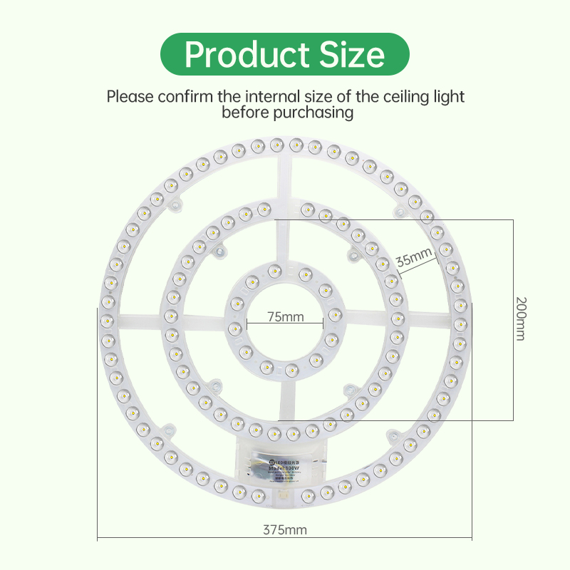 천장 조명 LED 패널 AC220V 교체용 LED 모듈 - Ceiling Fan Light Kit Replacement 리뷰 및 가격