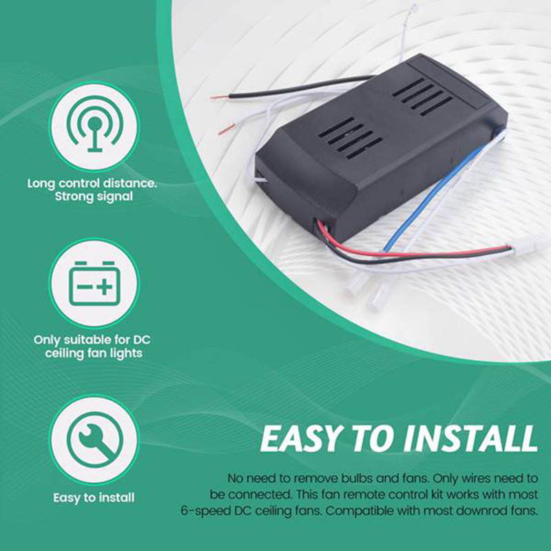 범용 천장 팬 원격 제어 키트 교체, 6단 및 타이밍, - Ceiling Fan Light Kit Replacement 리뷰 및 가격