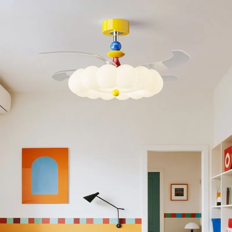 모던 크림 스타일 히든 블레이드 천장 선풍기 조명 2  - Ceiling Fan Led 3 Blade Modern 리뷰 및 가격