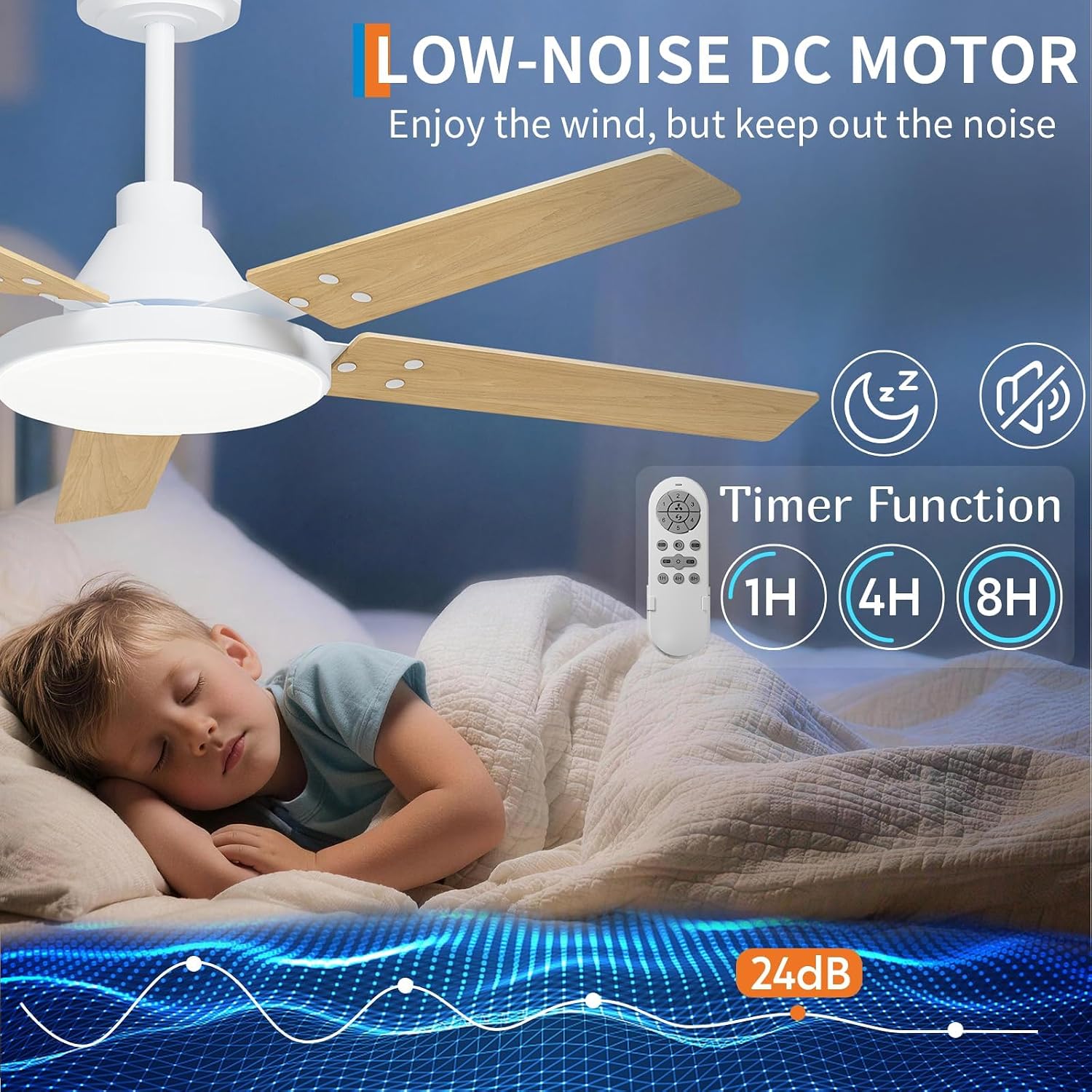 52인치 조명 포함 천장 선풍기, 실내용 현대식 플러시 - Ceiling Fan Low Profile Flush Mount 리뷰 및 가격