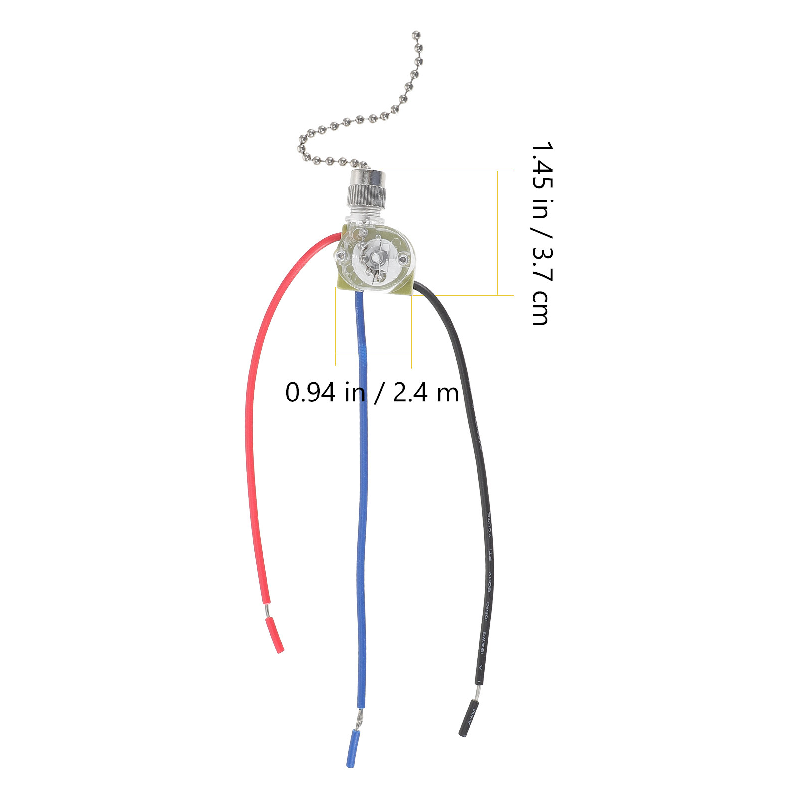 2개입, 천장 선풍기용 풀 체인 스위치, 벽등 및 천장 - Ceiling Fan Pull Chain Switch 리뷰 및 가격