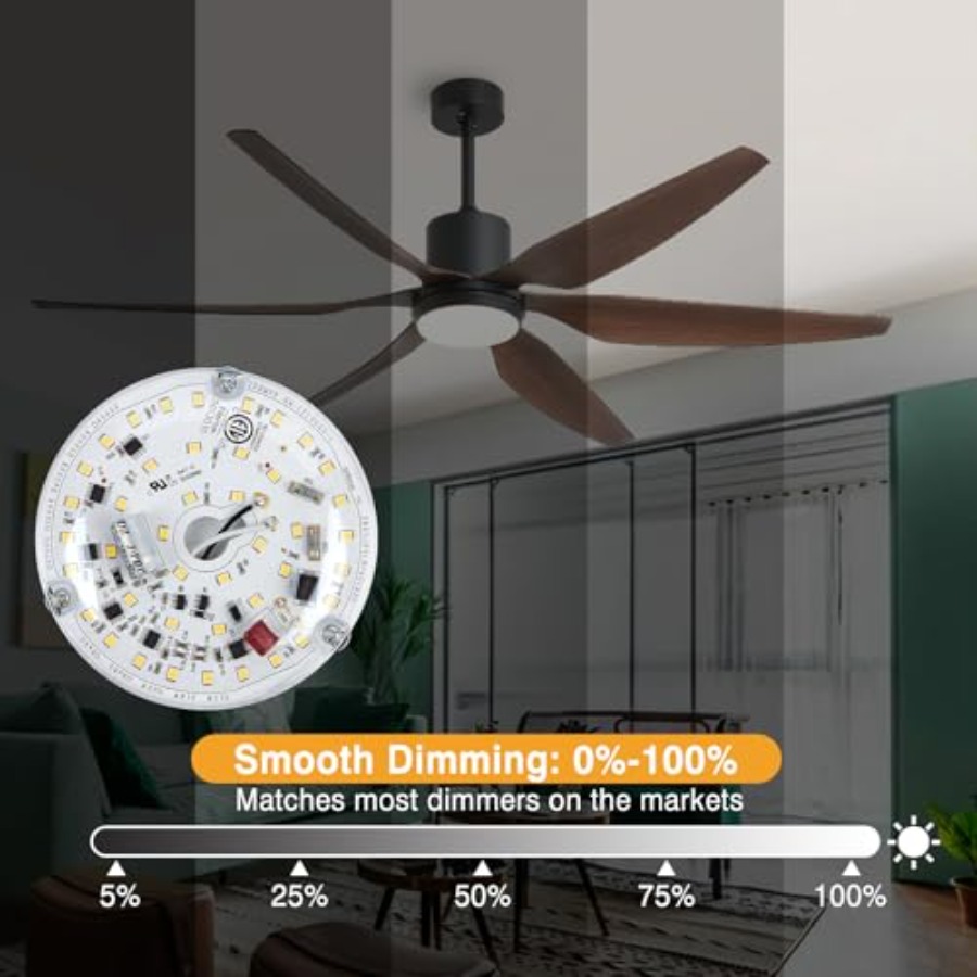 비보이저블 N 글로우 ETL 인증 1팩 3.93인치 천 - Ceiling Fan Light Kit Replacement 리뷰 및 가격