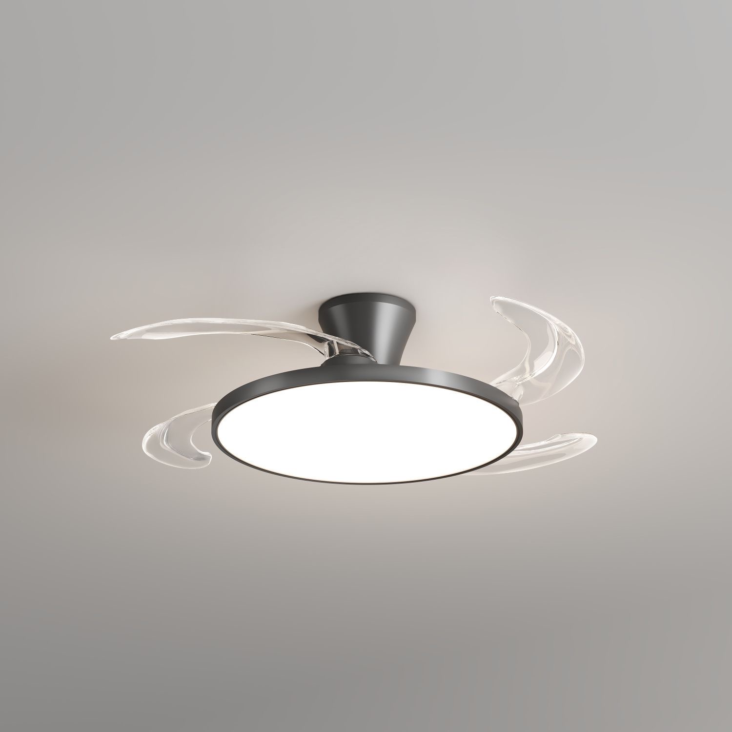 새로운 초슬림 샹들리에 팬 LED 투명 천장 선풍기 조 - Ceiling Fan Led 3 Blade Modern 리뷰 및 가격