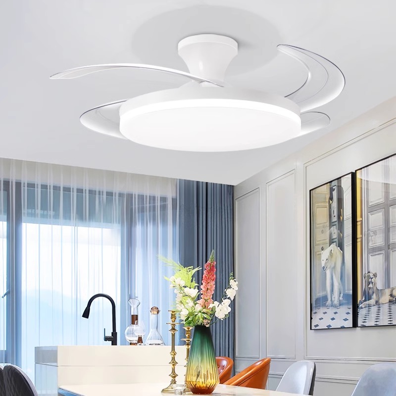 현대식 무선 LED 천장 선풍기 조명 DC 모터 대용량 - Smart Ceiling Fan With Light Remote 리뷰 및 가격