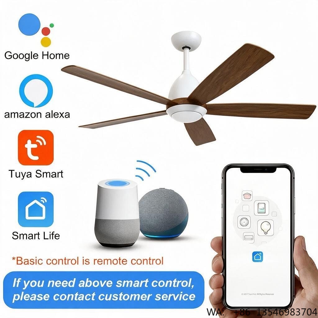 52인치 3엽 상업용 천장 선풍기 모던 투야 스마트 L - Ceiling Fan Dc Motor 52 Inch 리뷰 및 가격
