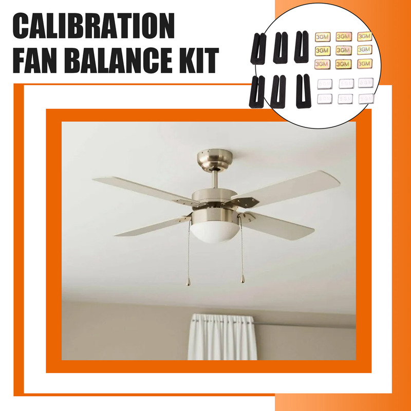 천장 선풍기 날개 균형 조정 키트 자가 접착식 금속 5 - Ceiling Fan Blade Balancing Kit 리뷰 및 가격