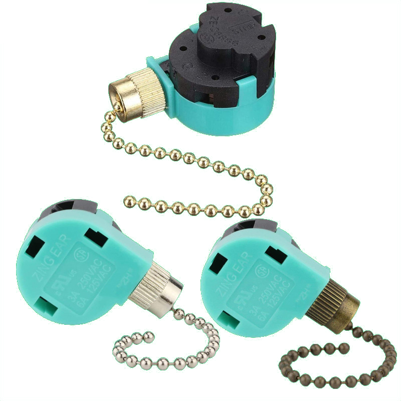 천장 선풍기 스위치 3단 속도 4선 ZE-268S6 팬 - Ceiling Fan Pull Chain Switch 리뷰 및 가격