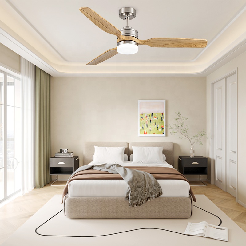 현대식 원목 3날개 6단 속도 DC 모터 LED 천장  - Ceiling Fan Led 3 Blade Modern 리뷰 및 가격