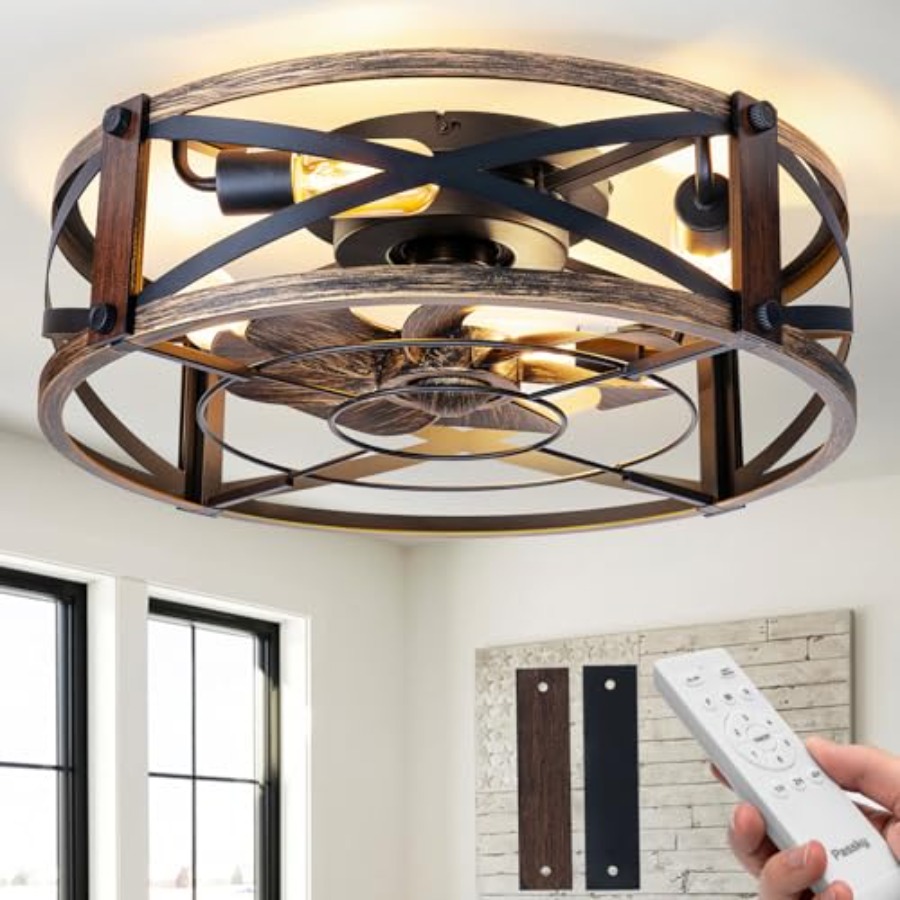 20인치 팜하우스 플러시 마운트 천장 선풍기(조명 및  - Ceiling Fan Low Profile Flush Mount 리뷰 및 가격