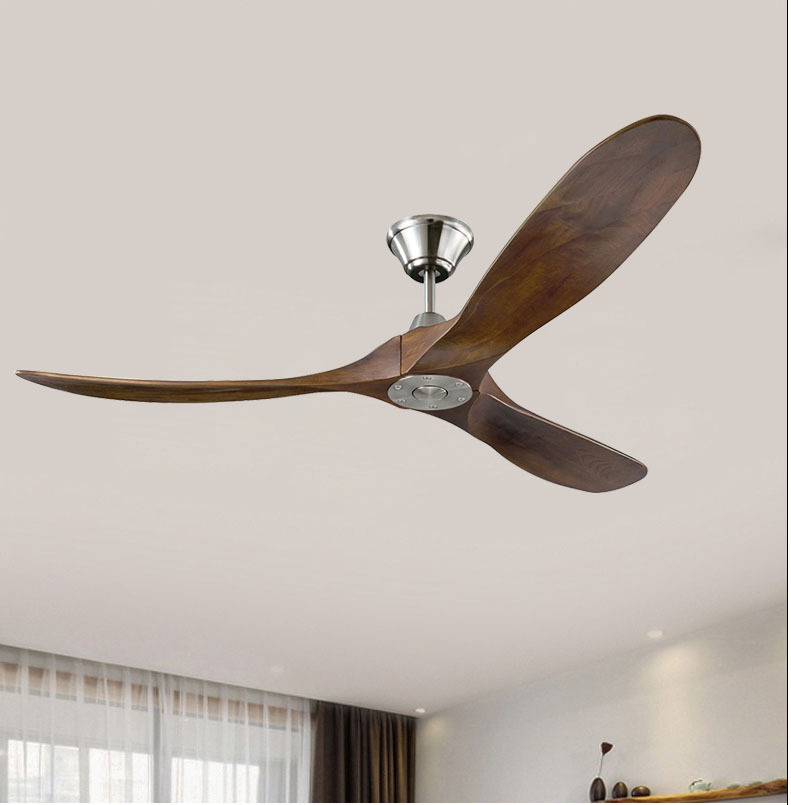 천장 선풍기 DC 산업용 빈티지 목재 환풍기, 조명 없 - Ceiling Fan 60 Inch Industrial 리뷰 및 가격
