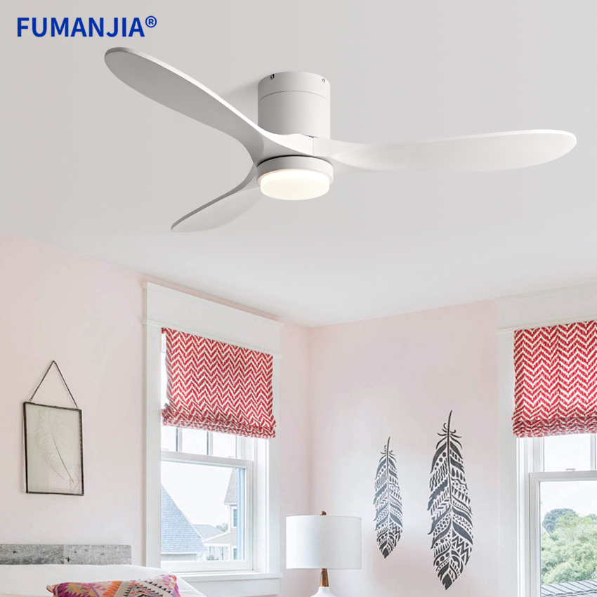 푸만지아 42/52/60인치 화이트 원목 블레이드 천장 - Ceiling Fan With Remote Control Reversible 리뷰 및 가격