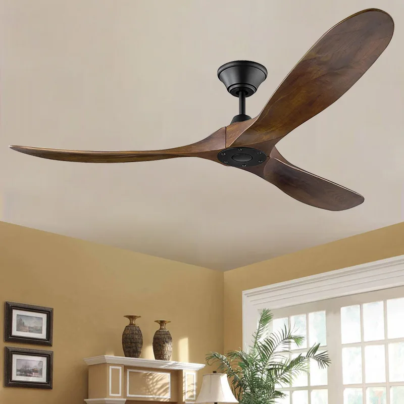 52인치 DC 모터 팬 조명, 리모컨 포함, 원목 날개 - Ceiling Fan Dc Motor 52 Inch 리뷰 및 가격