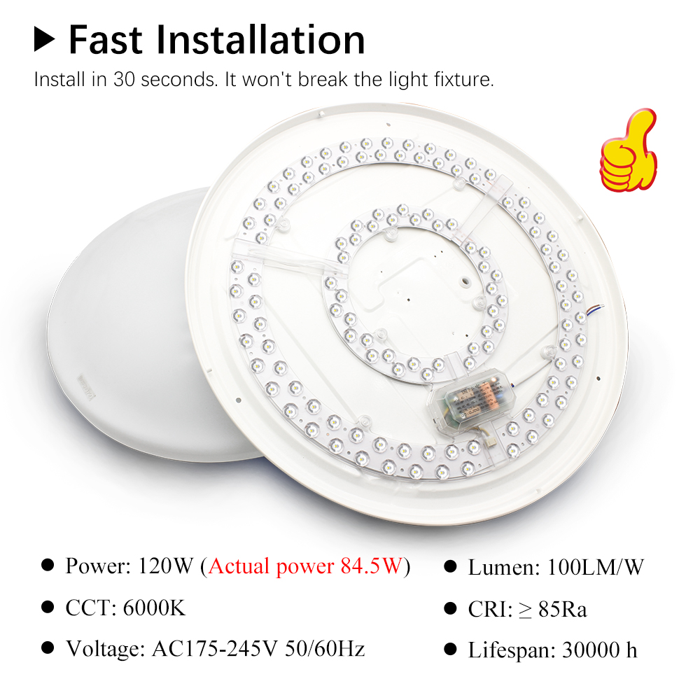 천장 조명 LED 패널 220V 교체용 LED 모듈 1 - Ceiling Fan Light Kit Replacement 리뷰 및 가격