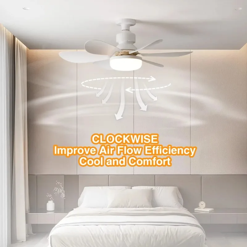 30W/40W 리모컨 LED 조명 팬 E27 베이스 천 - Ceiling Fan With Remote Control Reversible 리뷰 및 가격
